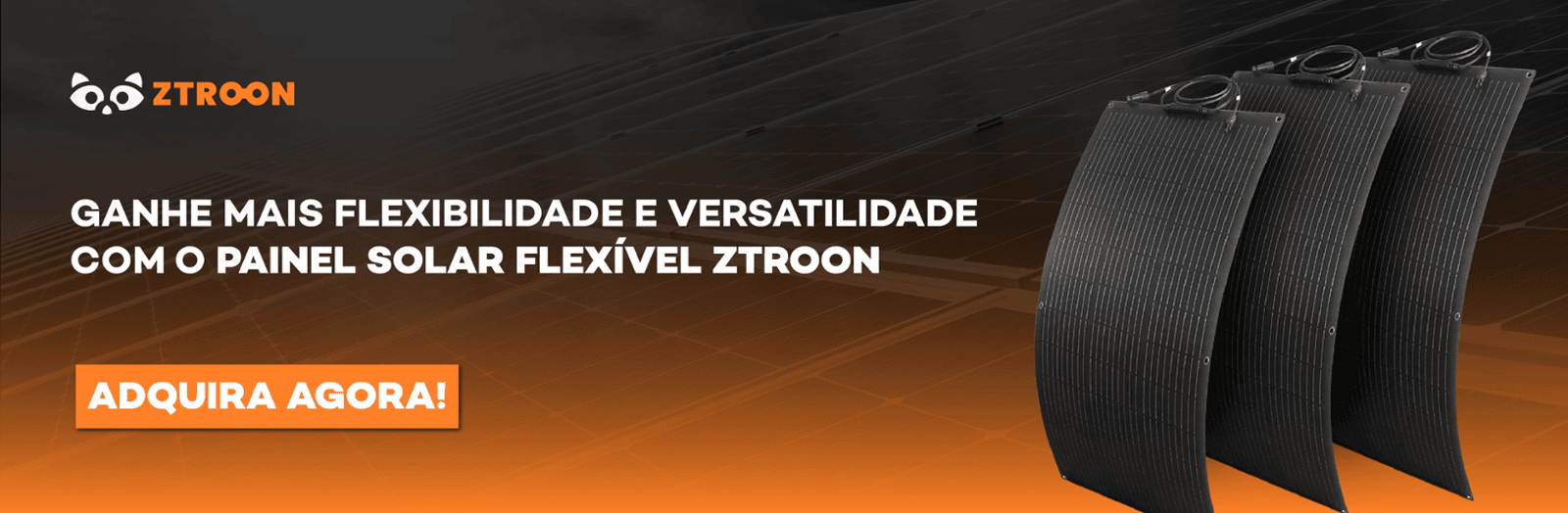 Placa Solar Flexível ZTROON