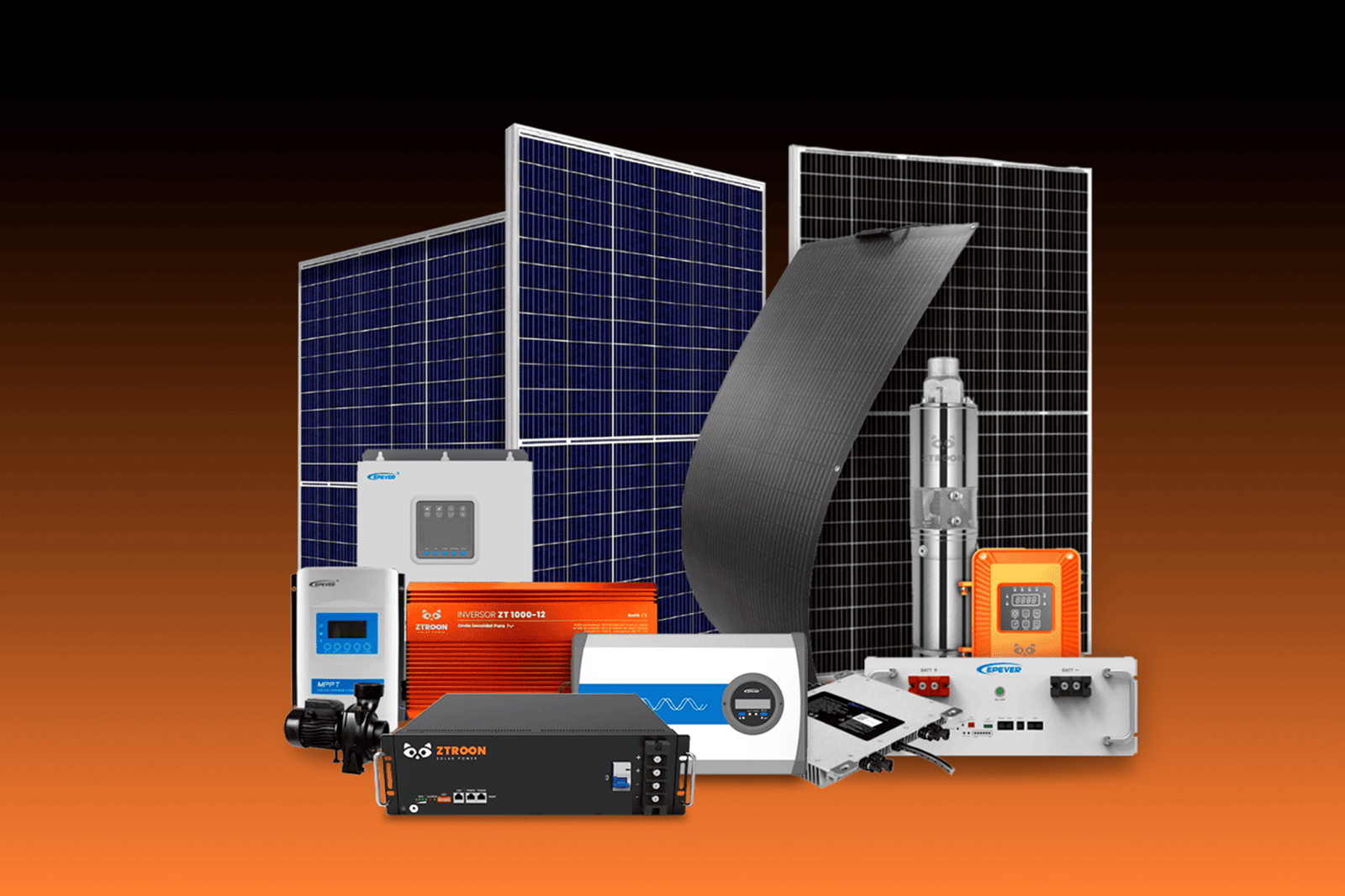 Portfólio ZTROON - Energia Solar